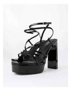 Charm Black Sandal In Black -Myer Fashion Store 929701360 3 720x928