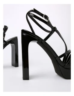 Charm Black Sandal In Black -Myer Fashion Store 929701360 4 720x928