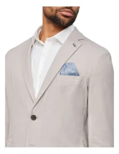 Van Heusen Textured Blazer In Stone -Myer Fashion Store 929938060 3 720x928