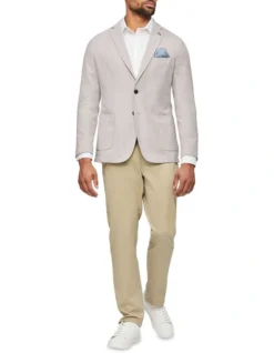 Van Heusen Textured Blazer In Stone -Myer Fashion Store 929938060 4 720x928