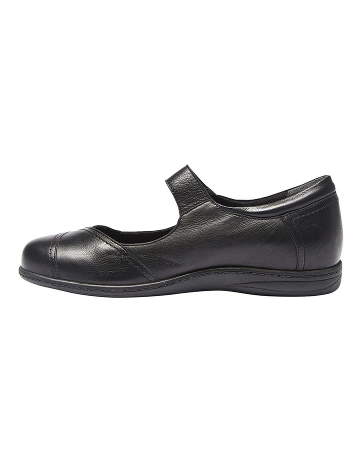 Larissa Flat Shoes In Black Glove 5 Larissa Flat Shoes In Black Glove - Image 3