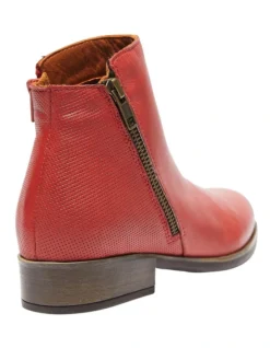 Lido Boots In Red Glove -Myer Fashion Store 930000700 4 720x928