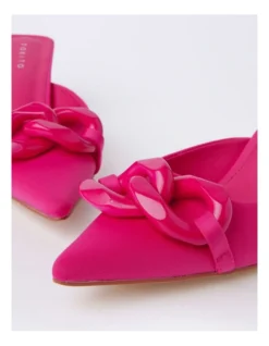 Angie Neosatin Heeled Shoes In Fuchsia -Myer Fashion Store 930221830 4 720x928