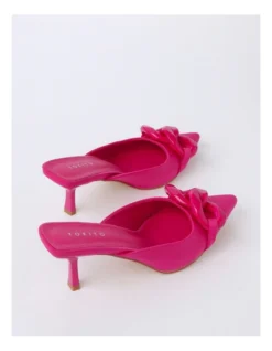 Angie Neosatin Heeled Shoes In Fuchsia -Myer Fashion Store 930221830 5 720x928
