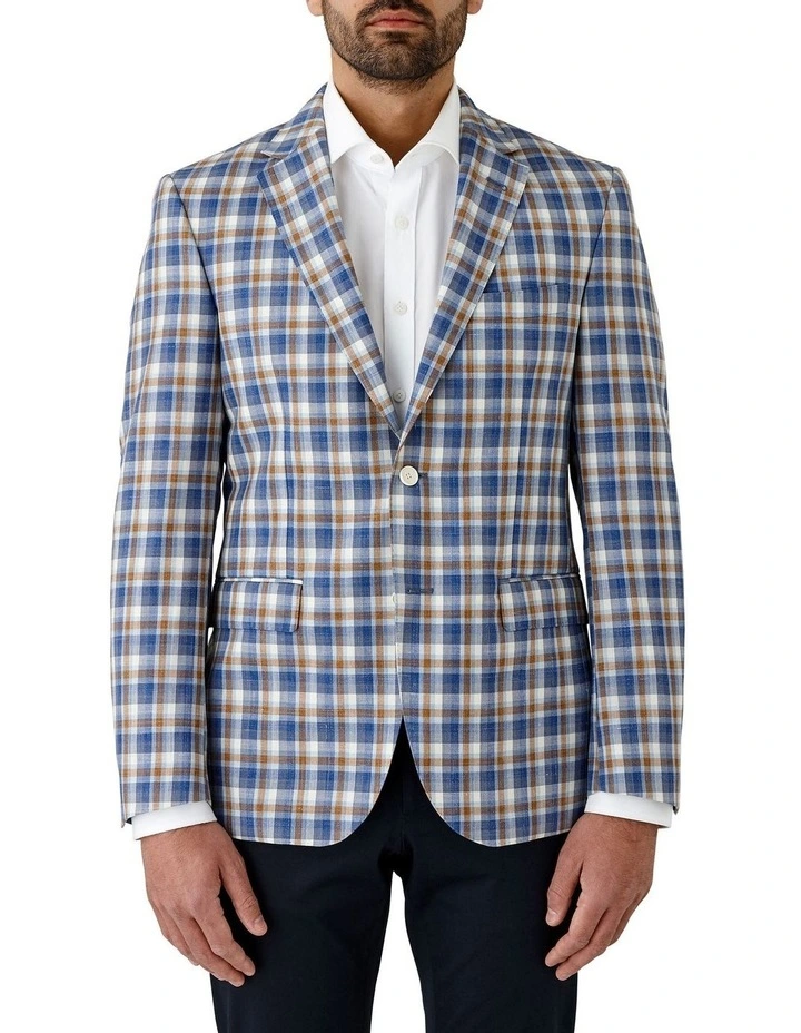 Cambridge Hawthorn Modern Fit Sports Jacket In Blue Multi 3 Cambridge Hawthorn Modern Fit Sports Jacket In Blue Multi