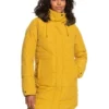 Roxy Ellie Longline Hooded Jacket In Yellow 2 Roxy Ellie Longline Hooded Jacket In Yellow -Myer Fashion Store 931799350 1 720x928
