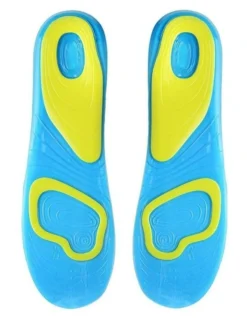Men's Gel Insoles, Arch Support Pads, Large