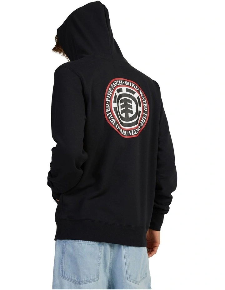 Element Seal Back Pullover Hoodie In Black 4 Element Seal Back Pullover Hoodie In Black - Image 2