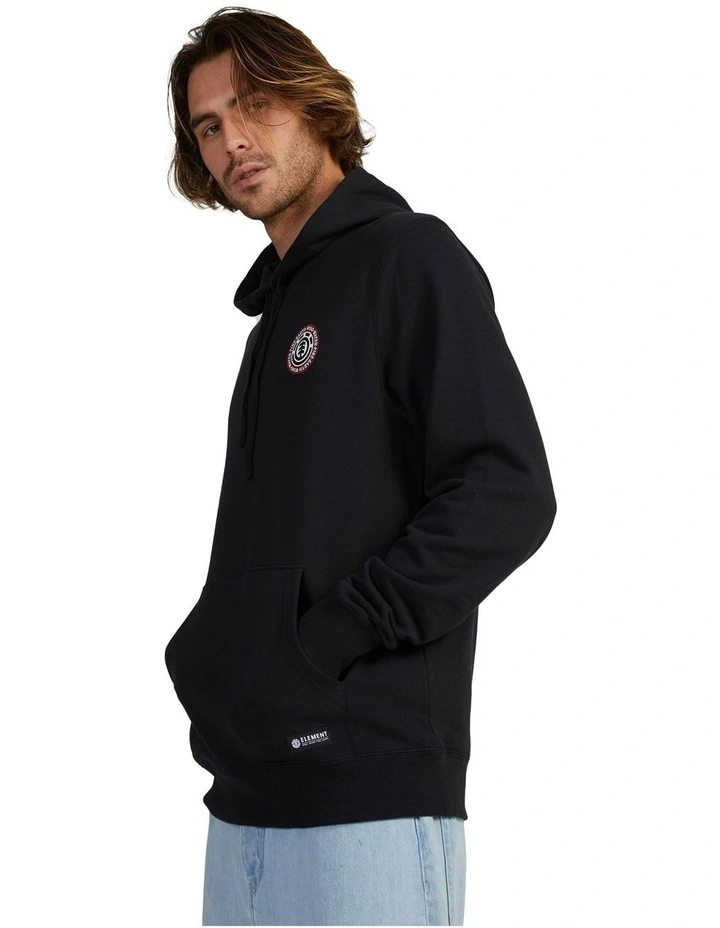 Element Seal Back Pullover Hoodie In Black 5 Element Seal Back Pullover Hoodie In Black - Image 3