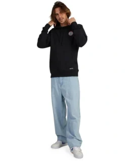 Element Seal Back Pullover Hoodie In Black 9 Element Seal Back Pullover Hoodie In Black -Myer Fashion Store 933106600 4 720x928