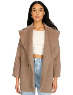 Rusty Riley Coat In Natural