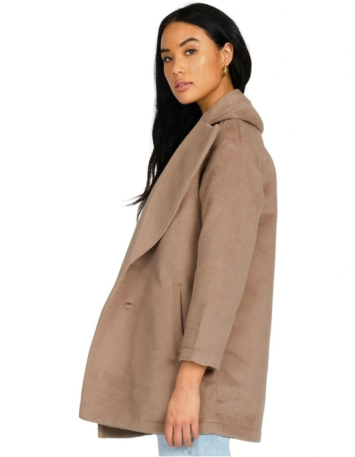 Rusty Riley Coat In Natural 5 Rusty Riley Coat In Natural - Image 3