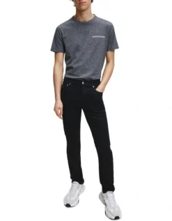 Calvin Klein Jeans 058 Slim Taper Jeans In Black