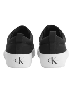 Calvin Klein Recycled Canvas Trainers In Black -Myer Fashion Store 934331230 3 720x928