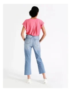 Recycled Blend Billie Straight Jean Petite In Blue -Myer Fashion Store 934614280 7 1 720x928