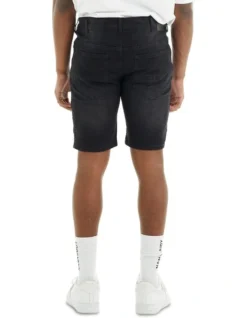 Maverick Denim Short In Brushed Black 9 Maverick Denim Short In Brushed Black -Myer Fashion Store 934772590 4 2 720x928