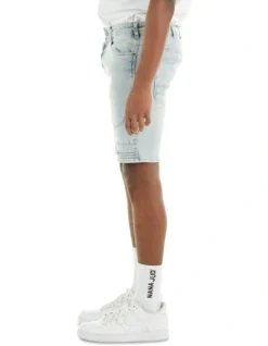 Maverick Denim Short In Washed Out Indigo -Myer Fashion Store 934772680 3 2 720x928