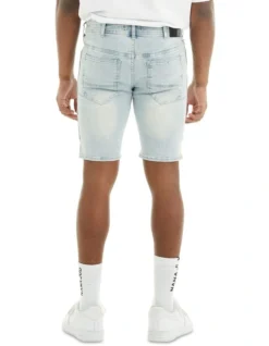 Maverick Denim Short In Washed Out Indigo -Myer Fashion Store 934772680 4 2 720x928