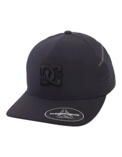 DC Elite 2 Flexfit Snapback Hat In Black