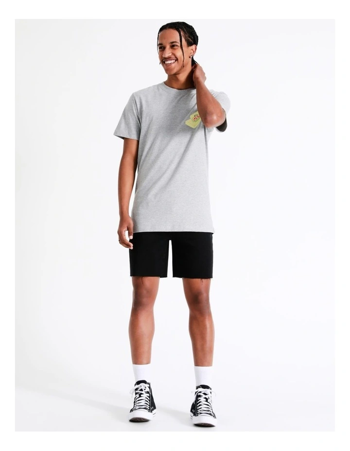 Mister Tee Pizza Francesco Tee In Grey 9 Mister Tee Pizza Francesco Tee In Grey - Image 7