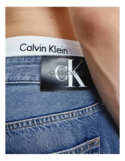 Calvin Klein Jeans 90s Straight Jean In Mid Blue 10 Calvin Klein Jeans 90s Straight Jean In Mid Blue -Myer Fashion Store 936537940 4 720x928