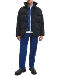 Calvin Klein Jeans 90s Straight Utility Jeans In Blue