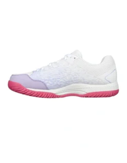 Skechers Viper Court Netball Shoe In White/Lavender -Myer Fashion Store 936812890 3 720x928
