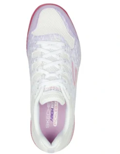 Skechers Viper Court Netball Shoe In White/Lavender -Myer Fashion Store 936812890 5 720x928