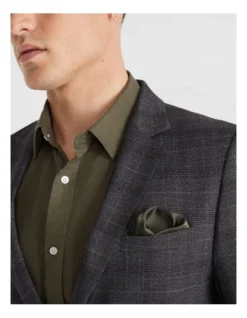 Princeton Check Blazer In Charcoal 11 Princeton Check Blazer In Charcoal -Myer Fashion Store 937785160 3 720x928