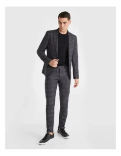 Princeton Check Blazer In Charcoal 13 Princeton Check Blazer In Charcoal -Myer Fashion Store 937785160 5 720x928