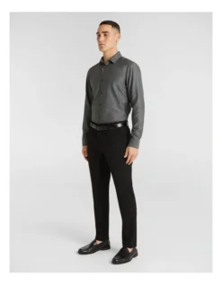 Force Regular Fit Dress Shirt In Smoke -Myer Fashion Store 937877950 4 720x928