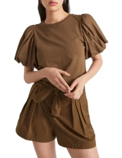 Poplin Balloon Sleeve Top 8 Poplin Balloon Sleeve Top -Myer Fashion Store 937925020 937905220 3 720x928