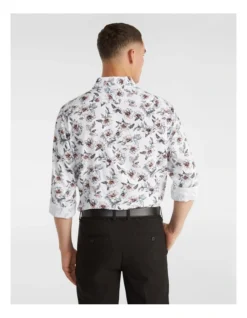 Off Short Slim Shirt In White -Myer Fashion Store 937972540 2 720x928