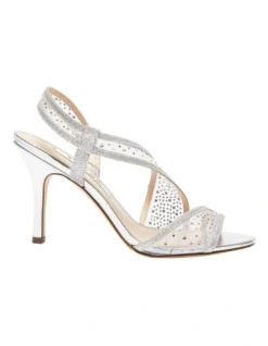 Valeda Sandals In Silver Reflective