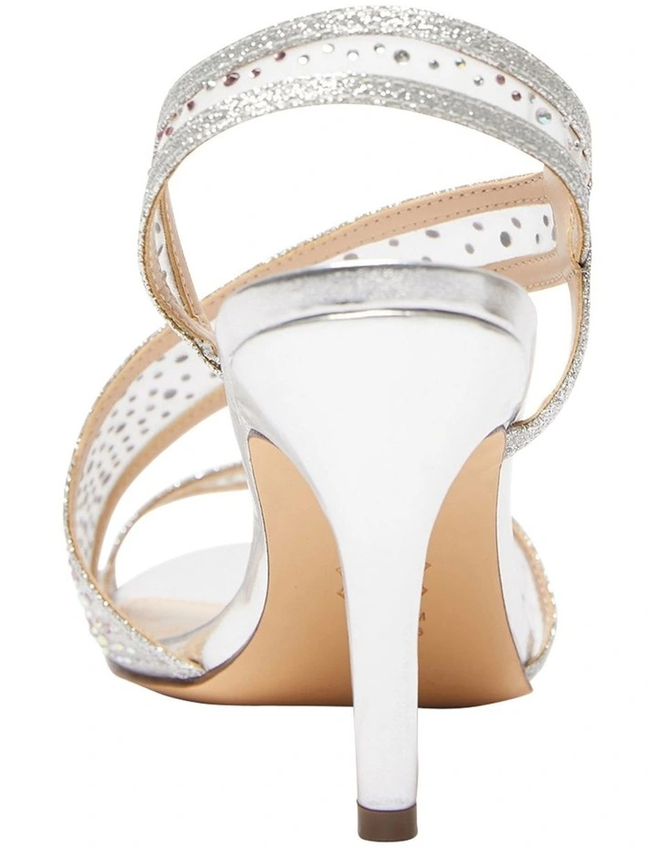 Valeda Sandals In Silver Reflective 7 Valeda Sandals In Silver Reflective - Image 5
