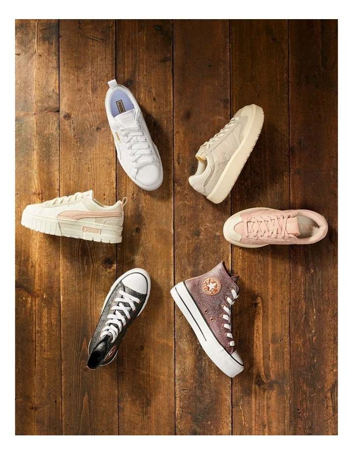 Puma Mayze Classic Shoes In White 4 Puma Mayze Classic Shoes In White - Image 2