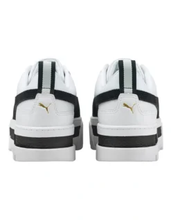 Puma Mayze Leather Shoes In White 8 Puma Mayze Leather Shoes In White -Myer Fashion Store 939677410 3 720x928