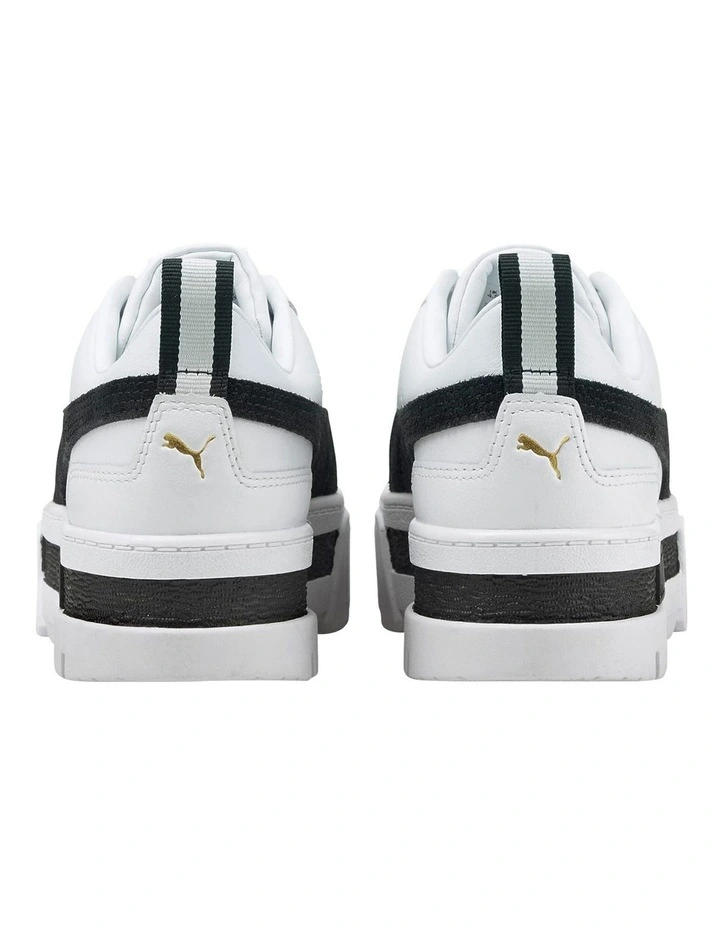 Puma Mayze Leather Shoes In White 5 Puma Mayze Leather Shoes In White - Image 3