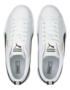 Puma Mayze Leather Shoes In White 9 Puma Mayze Leather Shoes In White -Myer Fashion Store 939677410 4 720x928