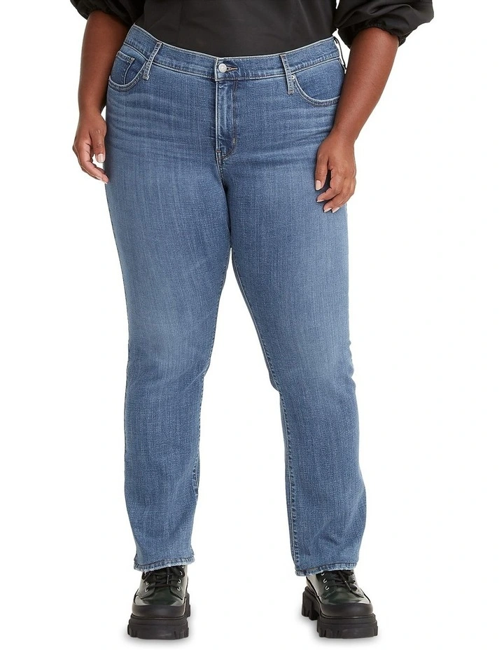 314 Shaping Straight Jeans In Blue 3 314 Shaping Straight Jeans In Blue