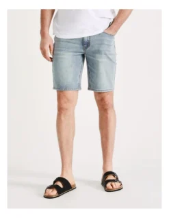 Talbot Denim Shorts In Light Blue -Myer Fashion Store 939857590 2 720x928
