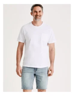 Talbot Denim Shorts In Light Blue -Myer Fashion Store 939857590 3 720x928