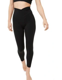 Aerie Real Me High Waisted Crossover Legging In Black