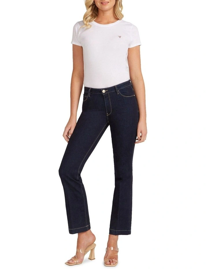 Guess Sexy Boot Jeans In Dark Denim 6 Guess Sexy Boot Jeans In Dark Denim - Image 4