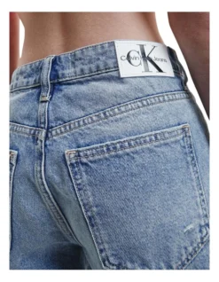 Calvin Klein Jeans 90s Straight Short In Light Blue -Myer Fashion Store 940373020 4 720x928