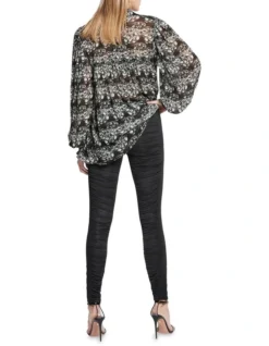 Rats Legging In Sheen Black -Myer Fashion Store 941397220 2 720x928