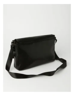 PU Messenger Bag In Black -Myer Fashion Store 941469130 4 1 720x928