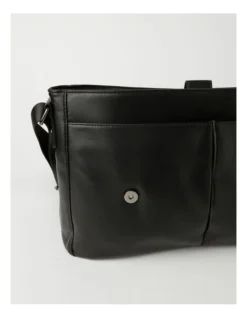 PU Messenger Bag In Black -Myer Fashion Store 941469130 5 1 720x928