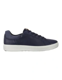 ECCO Soft 7 Contrast Heel Sneakers In Navy -Myer Fashion Store 941553550 4 720x928