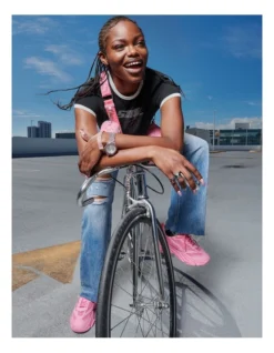 Steve Madden Possesion Sneakers In Hot Pink -Myer Fashion Store 941778460 6 720x928